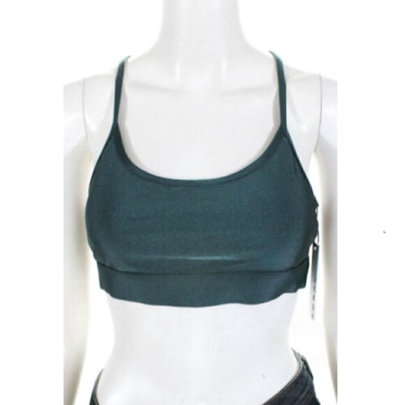 Koral Slate Limitless Plus Racerback Bra Emerald M - Picture 3 of 7